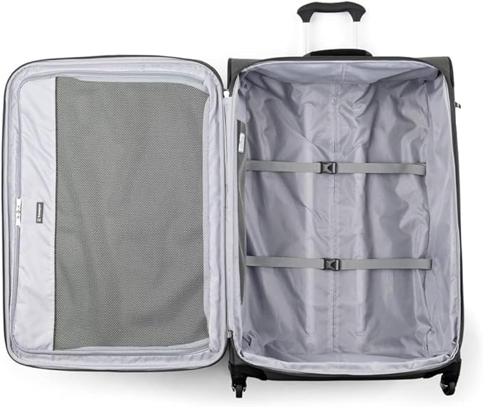 Travelpro Maxlite 5 Softside Expandable Luggage with 4 Spinner Wheels, Lightweight Suitcase, Men and Women, Shadow Grey, 2-Piece Set (21/29)