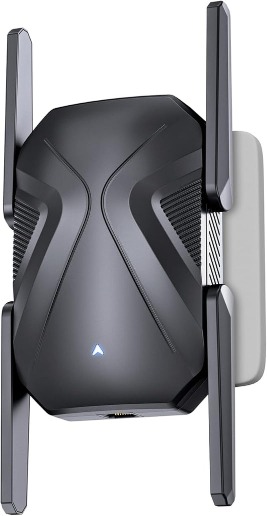 2026 WiFi Extender Signal Booster, 10X Faster WiFi 6 Extender, 18899 sq.ft. Internet Repeater for Home, Dual-Band Network Extender, Wireless Router Signal Amplifier w/Gigabit Ethernet Port, Easy Setup