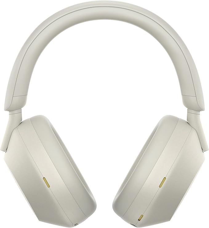 Sony WH-1000XM5 Premium Noise Canceling Headphones, Auto NC Optimizer, 30-Hour Battery, Alexa Voice Control, Silver