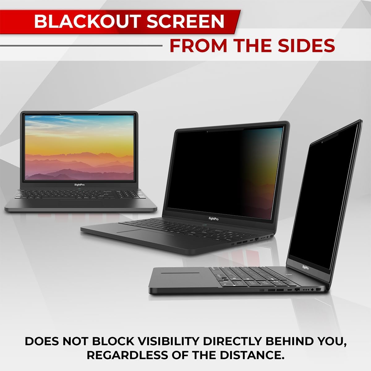 Magnetic Laptop Privacy Screen 14 Inch 16:10 - Removable Computer Privacy Filter Shield and Protector