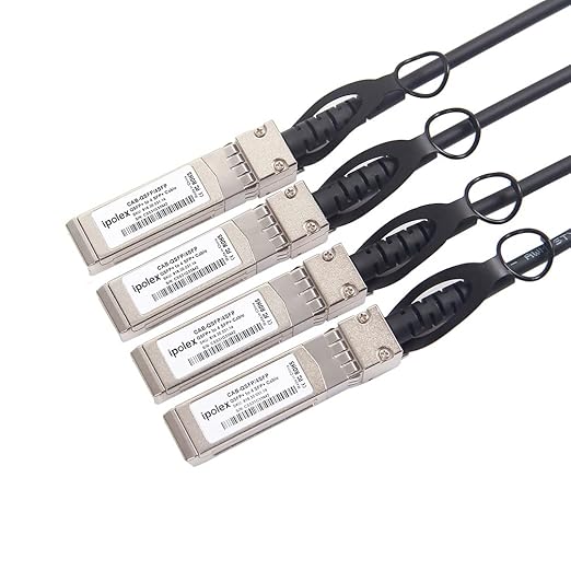 ipolex 40G QSFP+ to 4x10G SFP+ Breakout DAC Twinax Cable for Cisco QSFP-4SFP10G-CU2M, 2-Meter(6.5ft), 40GBASE-CR4 Direct Attach Copper(DAC) Passive Copper Cable, for Cisco, Ubiquiti and More