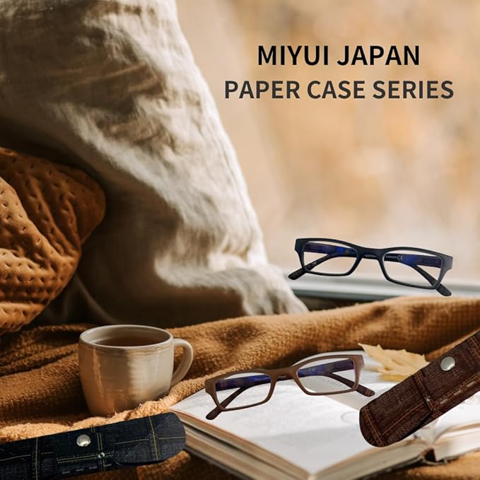 EZ Women Reading Glasses Men Blue Light Block Anti Eyestrain Slim Computer Reader Tube Small Glass Thin Compact