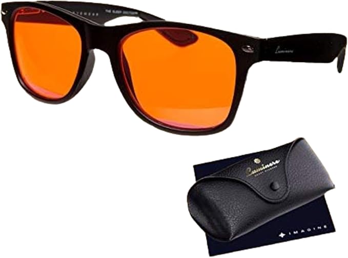 Luminere Blue Light Blocking Glasses – Anti Blue Light - Men & Women, Eye Strain Relief, Sleep & Gaming Glasses for Computer