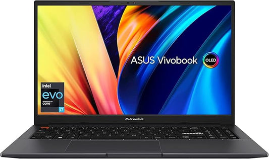 ASUS Vivobook S 15 2023 Laptop 15.6" FHD OLED 14-Core 12th Intel Core i7-12700H 24GB DDR4 512GB SSD Iris Xe Graphics Thunderbolt 4 Wi-Fi 6E Backlit Keyboard Fingerprint Windows 10 Pro w/ONT 32GB USB