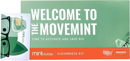 $15/mo. Mint Mobile Phone Plan with 5GB of 5G-4G LTE Data + Unlimited Talk & Text for 3 Months (3-in-1 SIM Card)