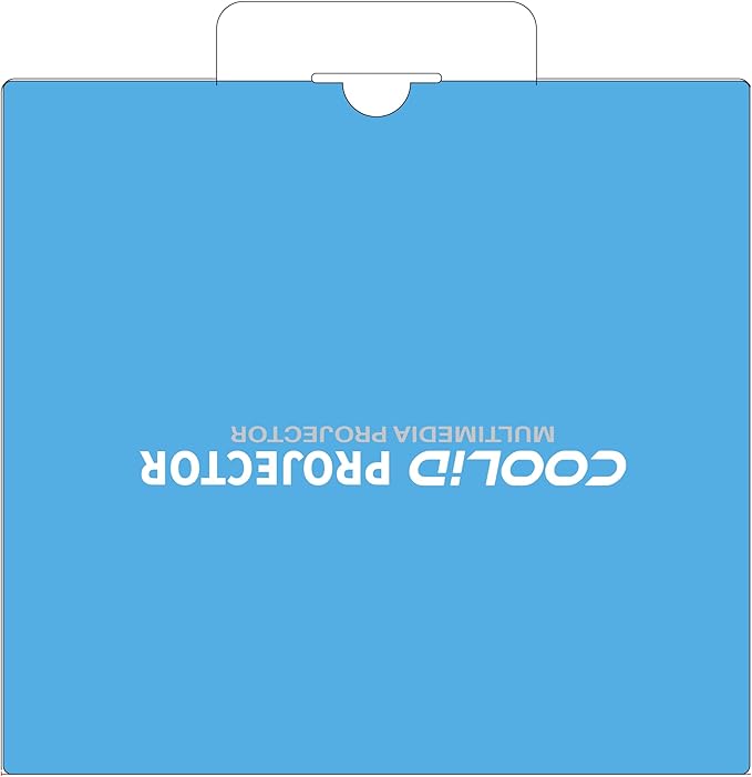 [Netflix-Licensed Projector] Projector 4K , 1080P Smart Mini Projector with WiFi & Bluetooth, Portable Outdoor Projector Auto Focus & Keystone, 270° Adjustable Stand for Home Movie Projector - White