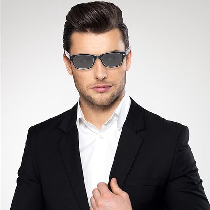 6 Pack Reading Glasses for Women Men Blue Light Blocking Spring Hinge Computer Readers, Anti Eyestrain/Glare