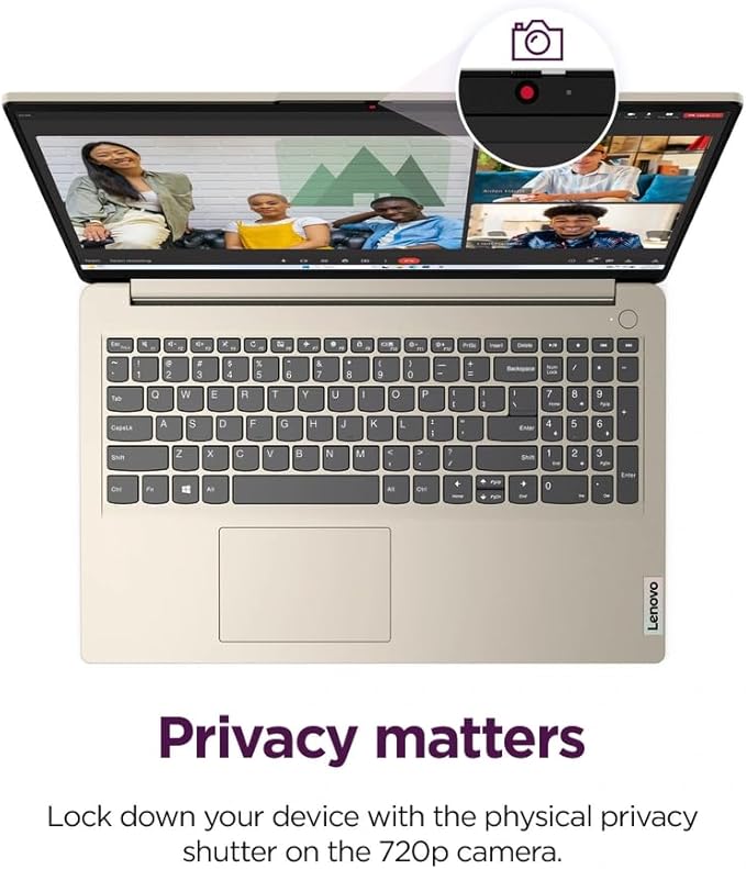 Lenovo Ideapad 15.6" Laptop Computer, Windows 11 Pro Laptop, 36GB RAM 2.1TB Storage (2TB SSD+128GB eMMC), Intel Celeron N4500 Processor, Intel UHD Graphics, 1-Year Microsoft 365, NLY Earphones, Sand