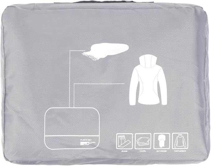 Packing Cubes Set Travel Luggage Organizers Suitcase Lightweight Accessories