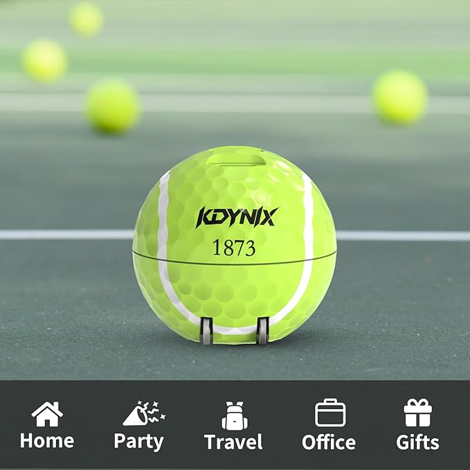 20W Dual Port Creative Golf Ball Charger Block， GaN III Power Adapter Fast Wall Charger with UL Certified, Fast Charging for iPhone 16/16 Pro/16 Pro Max/16 Plus/15/14/13/12, Galaxy, iPad, Airpods