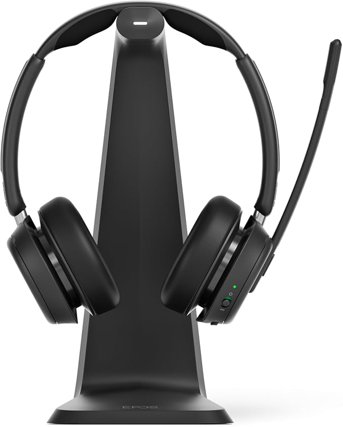 EPOS Impact 1061T - Enhanced Open Office Headset with Hybrid ANC, AI™ Microphone, and Multipoint Connectivity