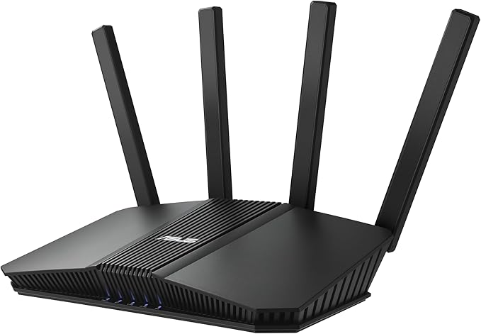 ASUS RT-BE58U WiFi 7 BE3600 AiMesh Extendable Router, 4K-QAM, MLO, AI Detection 2.5G Port, Four 1G Ports, Commercial-Grade Network Security, Parental Control, IoT Network, Kid’s Network, VPN Network