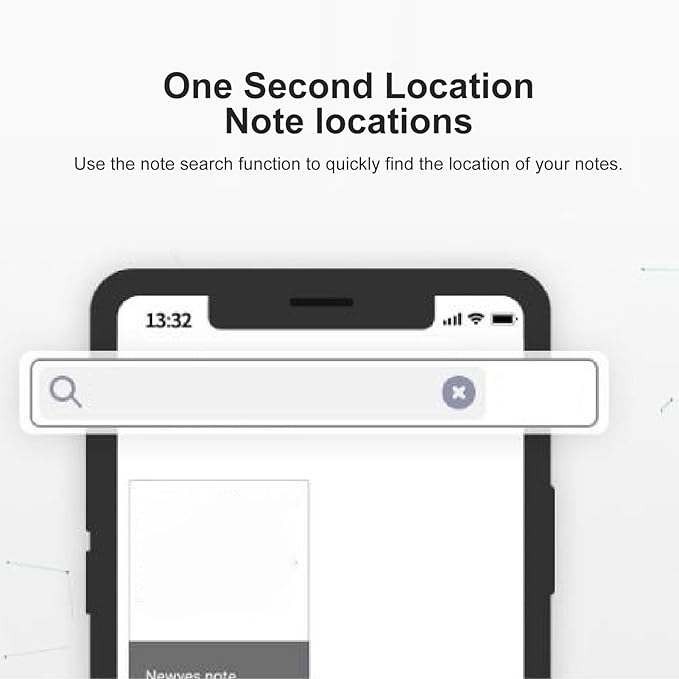 ASHATA Digital Smart Pen Notebook Set, Real Time Sync for Digitizing, Erasable Reusable Electronic Writing Pad App Connected, 64 Pages, for Work Notes Business Meetings