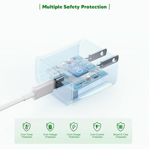 iPhone 14 13 12 Fast Charger,Long Fast Charger iPhone 2Pack Type C iPhone Charger Fast Charging Power Adapter 6FT Quick USB C to Lightning Cable Cord Charger for iPhone 14/13/12/11/XS/XR/SE,iPad- Pink