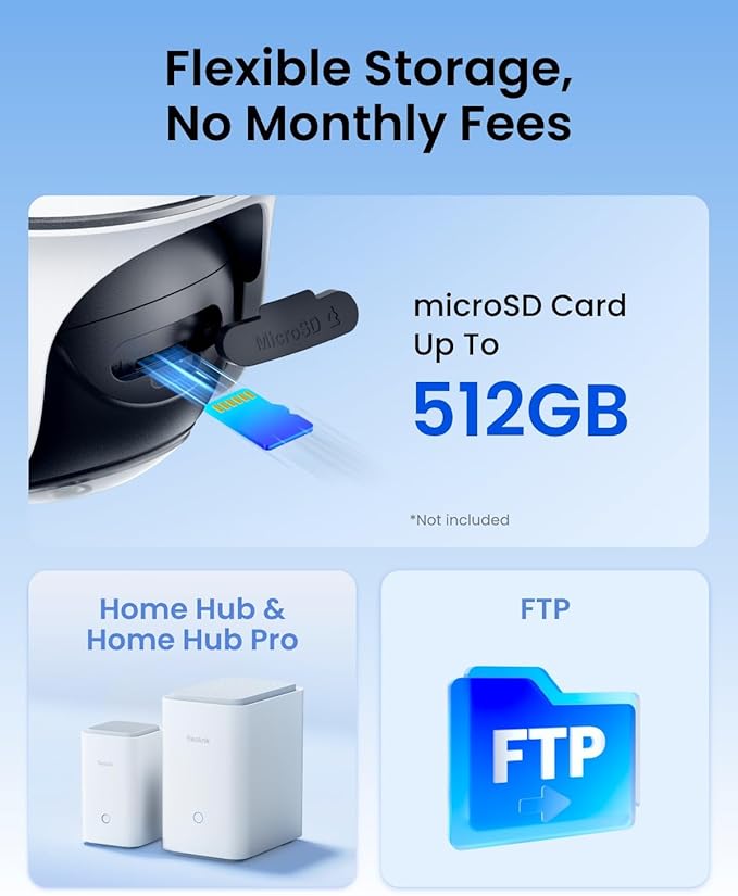 REOLINK First 4K Solar Security Cameras Wireless Outdoor, Argus PT Ultra+ 3W Solar Panel, 360° Pan Tilt Auto-Tracking, 8MP Color Night Vision, 2.4/5 GHz Wi-Fi 6, No Monthly Fee, Home Hub Compatible