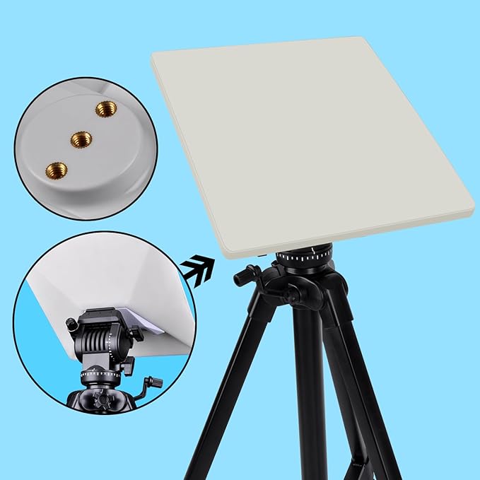 Starlink Mini Tripod Adapter Mount, 1/4"-20 Threaded, Plastic, White, Lightweight, Mounting Type: Tabletop