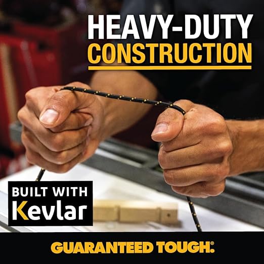 DEWALT Heavy Duty Extra Long USB C Cable (20 ft/6M), Fast 60W Type C Charging Cable, 90Degree Connector TypeC Charger Cord for Oculus Quest, PS5 Controller, Samsung Galaxy, Z Fold/Flip (Charge Only)