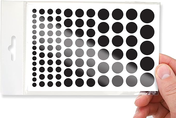 BLOCKED Stackable Webcam/Camera Vinyl Covers | 95 Low-Tack Restickable Webcam Stickers | 5-Sizes | Black 95-Pack (Ultra Glossy)