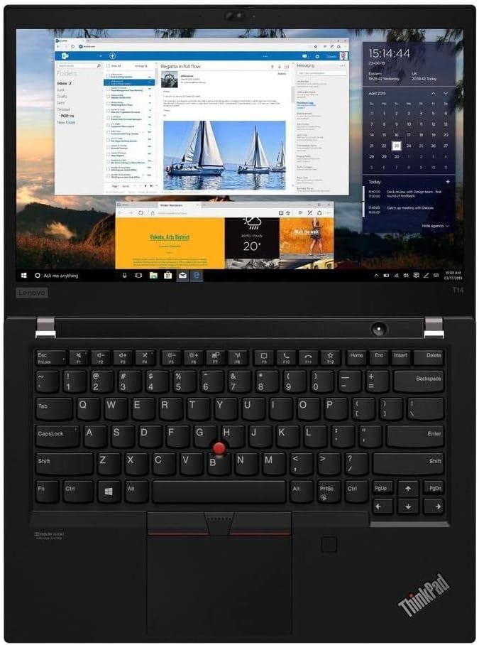 Lenovo ThinkPad T14 Gen 1 20S0002UUS 14" Notebook - 1366 x 768 - Core i5 i5-10210U - 8 GB RAM - 256 GB SSD - Windows 10 Pro 64-bit - Intel UHD Graphics