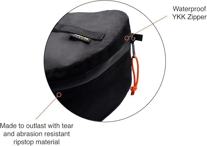 Hillsound PackStack Pro Storage Cubes, Waterproof Packing Cubes for Backpacking & Camping Space-Saving Modular Backpack Organizers