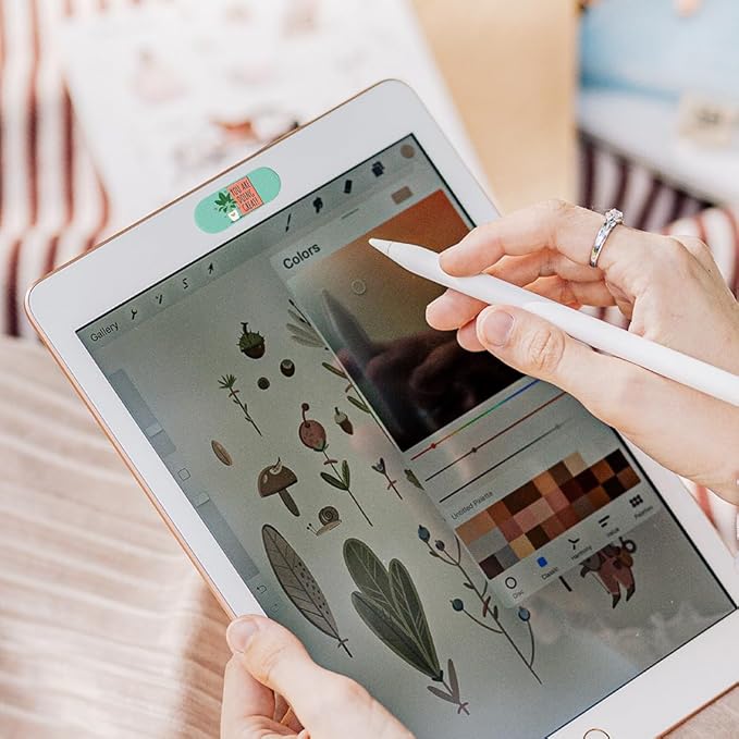 MESMOS Laptop Camera Cover Slide Cute, Laptop Accessories, Computer Camera Webcam Cover Slide, Web Cam Privacy Cam Blocker. Fits MacBook Pro & Air, iPad iMac (Large)