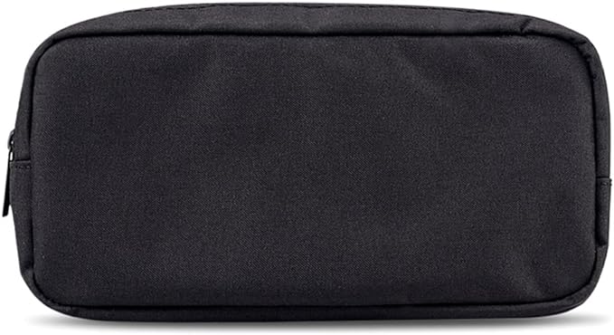 Universal Electronics/Accessories Soft Carrying Case Bag, Durable & Light-weight,Suitable for Out-going, Business, Travel and Cosmetics Kit (Big-Black)