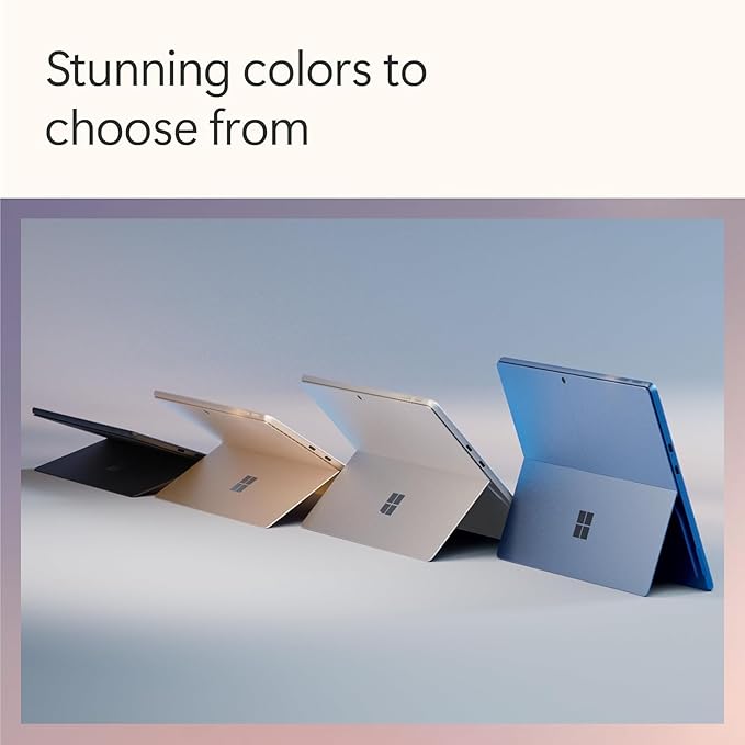 Microsoft Surface Pro 2-in-1 Laptop/Tablet (2024), 13" OLED Touchscreen Display, 16GB RAM, 512GB Storage | Windows 11 Copilot+ PC, Snapdragon X Elite (12 Core), Platinum