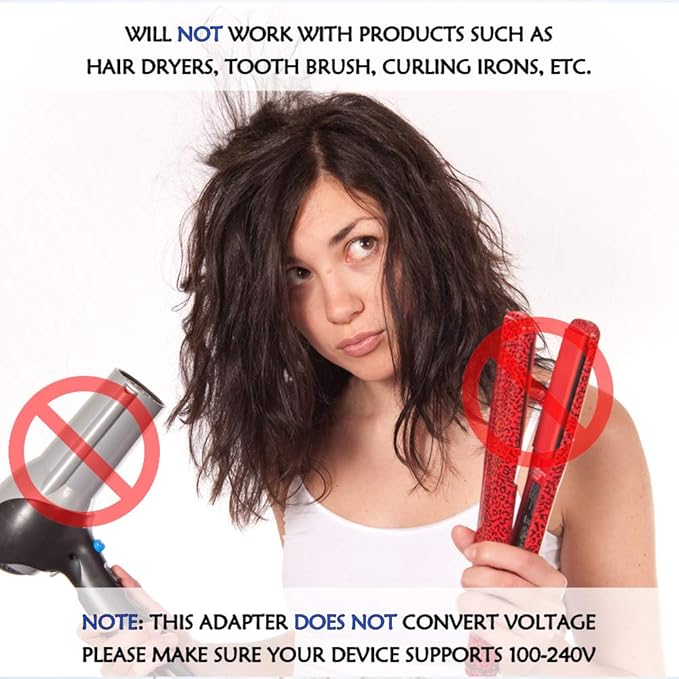 Ceptics South Africa, Botswana Travel Adapter Plug With Dual USB + USA Input - Type M - Ultra Compact - Safe Grounded Perfect for Cell Phones, Laptops, Camera Chargers and More (CTU-10L)