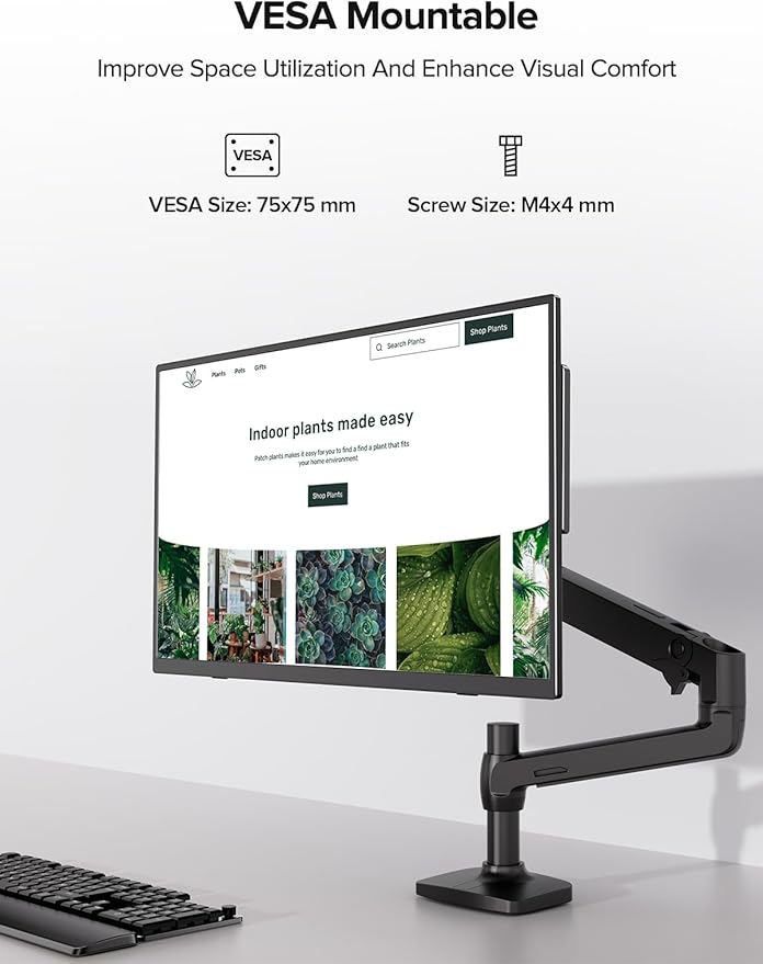 Newsoul Portable Monitor 15.6 Inch, 125% sRGB Laptop Monitor Built-in 0~180°Adjustment Stand | Speaker | VESA, HDMI USB-C Plug&Play, Ultra-Thin Second Extender Screen for Phone Game Console