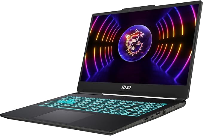 MSI Thin 15 Gaming Laptop, 15.6" FHD Thin Bezel IPS 144Hz, Intel Octa-core i5-13420H (Beats i7-11800H), GeForce RTX 4050, USB-C, Windows 11 Pro, w/HDMI (64GB RAM | 2TB PCIe SSD)
