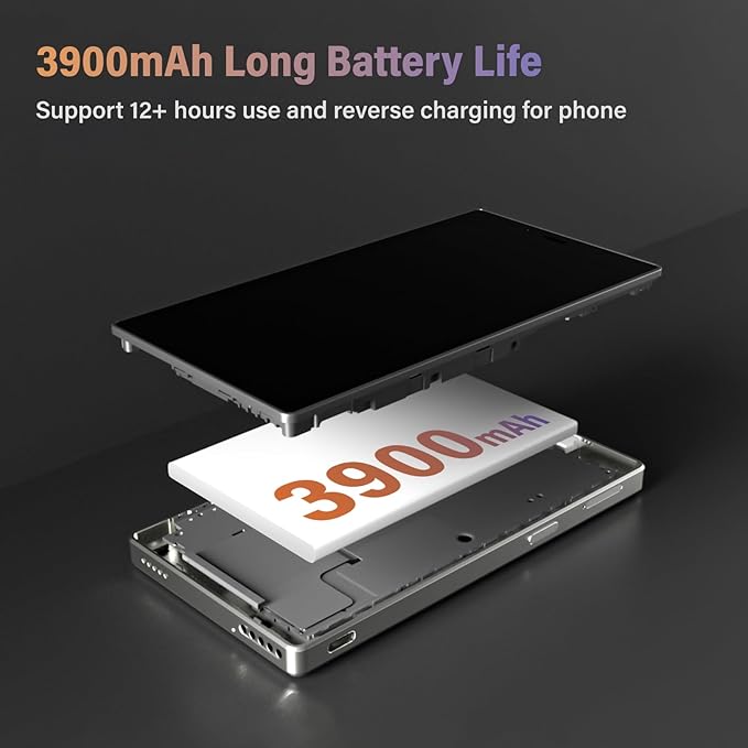 GlocalMe G4 Pro 4G LTE Mobile Hotspot Device, Portable WiFi Hotspot for Travel with Global 1GB Data, High Speed WiFi Device with 5” Touch Screen, SIMFREE, Pocket WiFi Router (G4 Pro White)