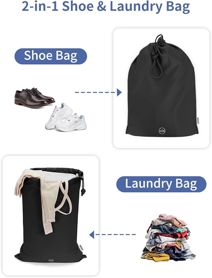 WANDF 7 Set Compression Packing Cubes for Travel, Shirt Folder for Wrinkle-Free, Suitcase Organizer Bags Set for Carry-On Checked Luggage Duffle Bag Women Men(Black)