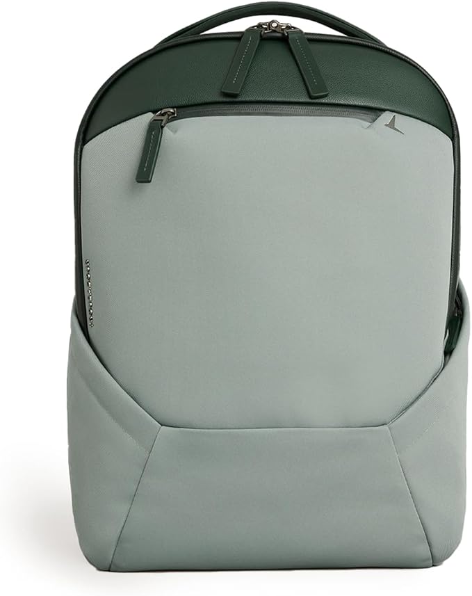 Troubadour Apex 4.0-22L Premium Laptop Backpack - Ergonomic & Water Resistant - Designed for Work and Travel - Green Smoke