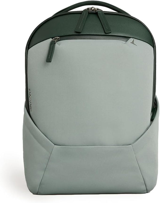 Troubadour Apex 4.0-22L Premium Laptop Backpack - Ergonomic & Water Resistant - Designed for Work and Travel - Green Smoke