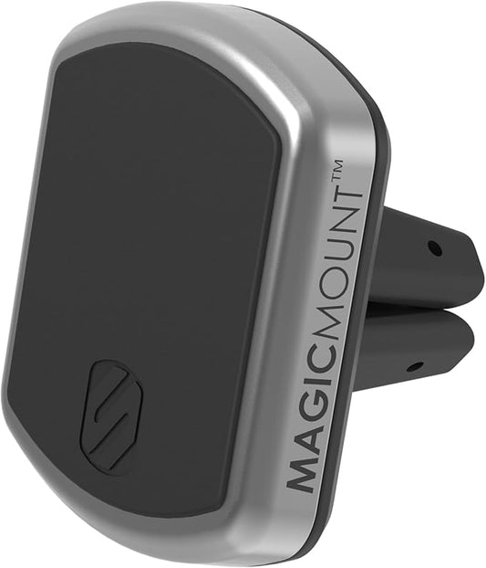 Scosche MPVB MagicMount Pro Magnetic Car Phone Holder - Strong Magnet Mount for iPhone and Android - Secure Magnetic Mount for Car Air Vent - Universal 360° Adjustable Mobile Cell Holder