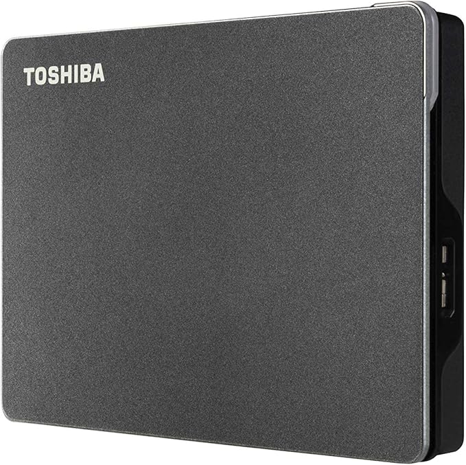 Toshiba Canvio Gaming 1TB Portable External Hard Drive USB 3.0, Black for PlayStation, Xbox, PC, & Mac - HDTX110XK3AA