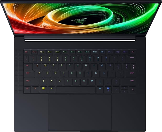 Razer Blade 14 (2025) Gaming Laptop: NVIDIA GeForce RTX 5060 - AMD Ryzen AI 9 365 CPU - 3K 120Hz OLED Display - 16GB LPDDR5X RAM - 1TB SSD - Thin & Lightweight - Chroma RGB - Windows - Black