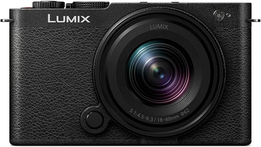 Panasonic LUMIX S9 Full-Frame Mirrorless Camera with S 18-40mm F4.5-6.3 Lens, Compact, Lightweight Body, Perfect for Social Media and Travel, DC-S9NK