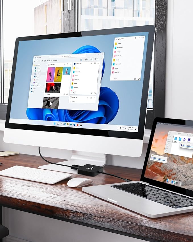 USB C to HDTV Adapter, Type C Adapter Multiport AV Converter with 4K@60hz HD Output, 100W PD & USB 3.0 Port, Compatible for Switch 2, MacBook Pro/Air, iPad, Tablets, Switch, TV, Monitor and More