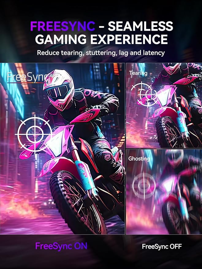 UPERFECT QLED Portable Monitor 2K 144HZ 18'' 100% DCI-P3 500Nits w/VESA & Stand 180° Adjustable Ultra-Slim & Lightweight Frameless FreeSync IPS HDR Gaming Display, Travel Second Monitor for Laptop