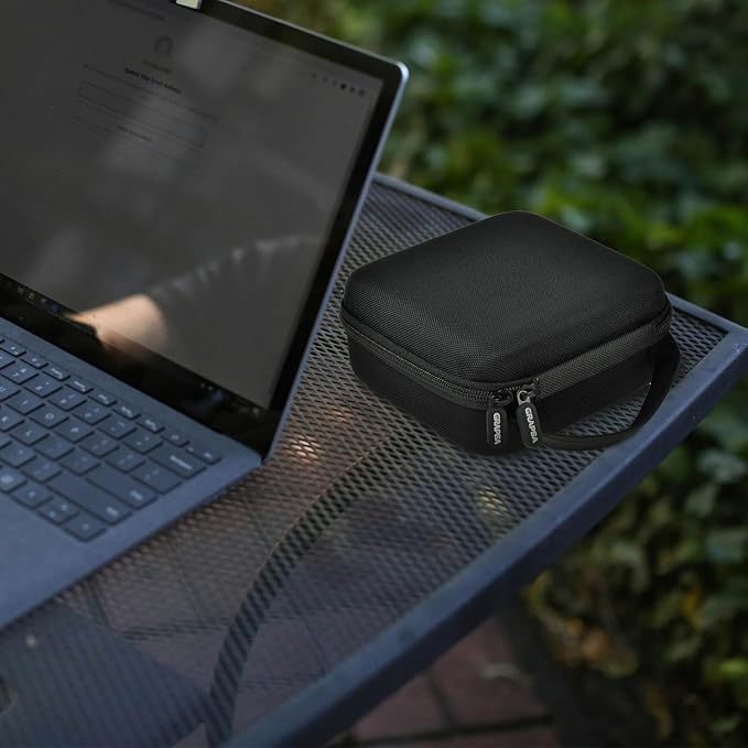 Case Compatible with GL-BE3600/SFT1200/ MT3000/ AXT1800/ MT1300/ A1300 for Glinet Travel Router for Hotel WiFi, Portable Router Storage Holder for Gl.inet Slate 7 Router Accessories(Box Only) - Black