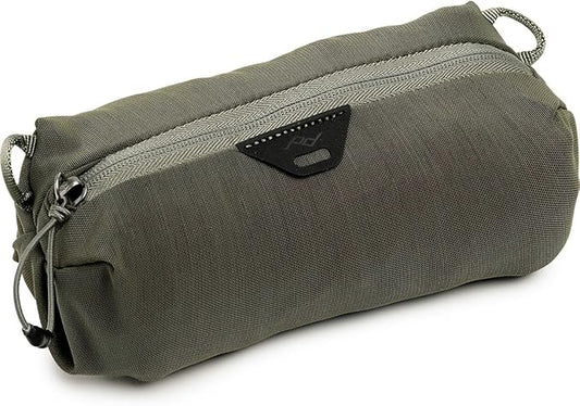 Peak Design Ultralight Mesh Packing Cube, Sage, Stretchy Mesh Luggage Cube with Strap Attachment Points and Luggage Pass Throughs, Zipper Opening, Travel Organizer for Men and Women, Size XXS