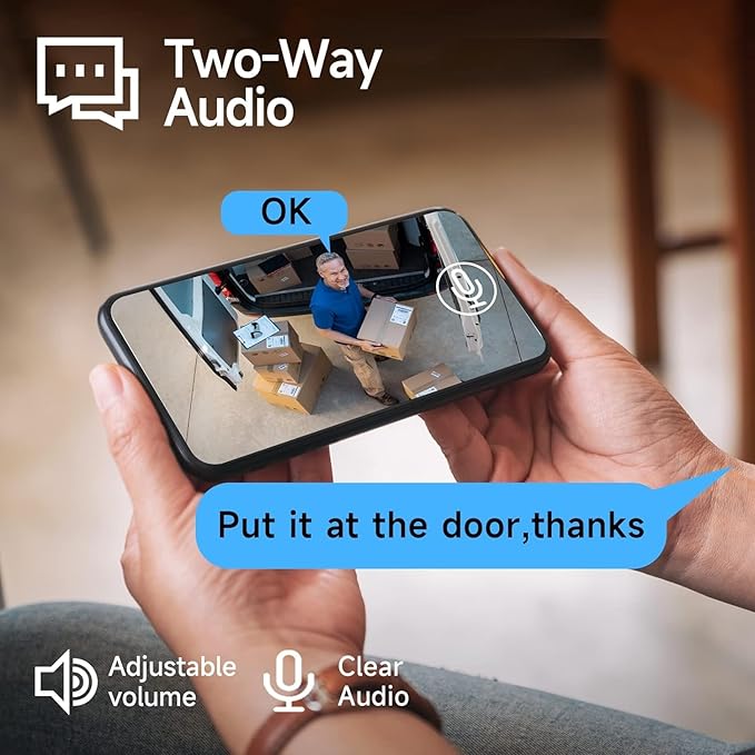 Solar Security Cameras Wireless Outdoor 4Pack, 5G&2.4G WiFi Cameras with Solar Panel,2K Camera for Home Security with AI Detection, Siren,Color Night Vision, 2-Way Talk, IP65, Works/Alexa, Cloud/SD