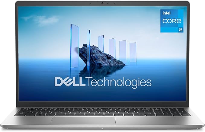Dell 15 Laptop DC15250-15.6-inch FHD (1920x1080) 120Hz Display, Intel Core i5-1334U Processor, 16GB DDR4 RAM, 512GB SSD, Intel UHD Graphics, Windows 11 Home, Onsite Service - Platinum Silver