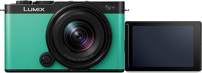 Panasonic LUMIX S9 Full-Frame Mirrorless Camera with S 18-40mm F4.5-6.3 Lens, Compact, Lightweight Body, Perfect for Social Media and Travel, DC-S9NGA