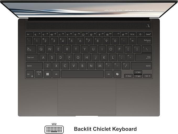 ASUS Zenbook S14 Laptop 14" 3k OLED Touch (120Hz, 500nits HDR, 100% DCI-P3) Intel 8-core Ultra 7 256V (Up to 47 Tops) 16GB DDR5 1TB SSD for Creator Business Professional Win11 ICP Hub w/Copilot+ AI