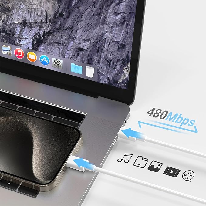 iPhone 17 16 15 Charger Fast Charging 3+3Pack Type C Charger USB C Chargers Block with 6FT Cable for iPhone Air/17/17 Plus/17 Pro/17 Pro Max/16/16 Plus/16 Pro/16 Pro Max/15/15 Pro Max/iPad Pro