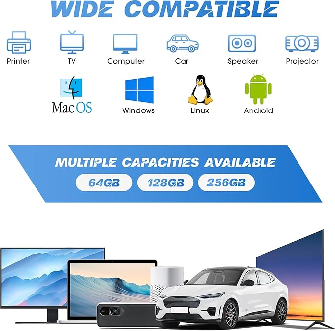 128GB Flash Drive, USB 3.2 Gen 1 Type-C Thumb Drive with 140MB/s Read, 360° Swivel Design, Compact & Lightweight Memory Stick for File Transfer, Photo Backup, and Travel-Friendly Storage