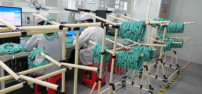 10G SFP+ AOC Cables SFP+ to SFP+ Active Optical Fiber Cable Compatible with Juniper JNP-10G-AOC-20M,20m(65ft)