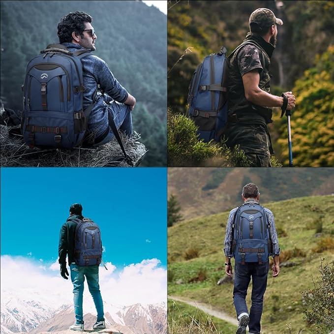 KAKA Travel Backpack Fight Approved with 17.3 inch Laptop Lackpack Compartment Outdoor Duffle Bag for men and women